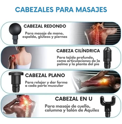 Masajeador muscular pistola
