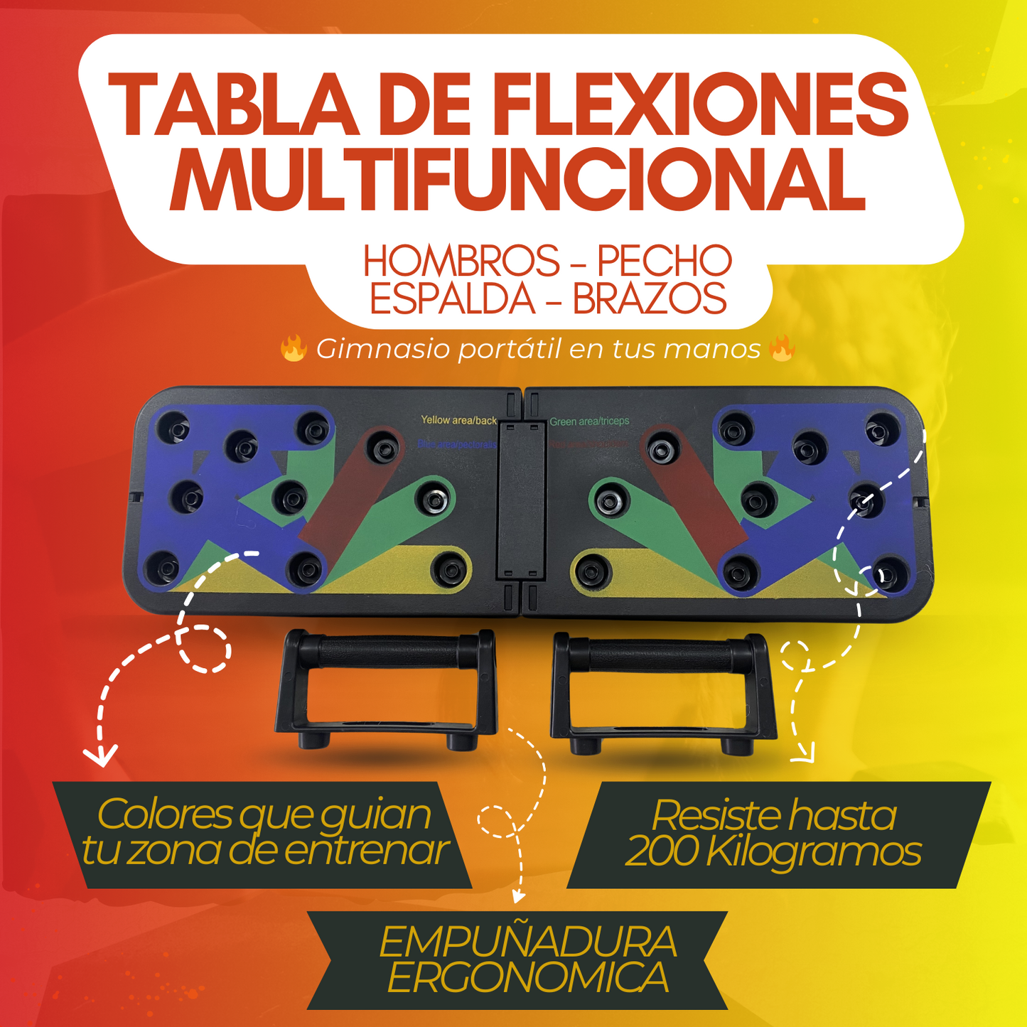 Tabla de Flexiones Multifuncional
